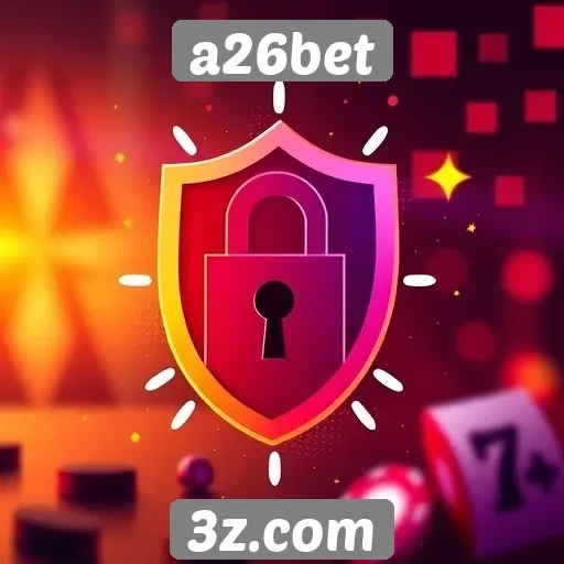 Recursos de segurança no site a26bet